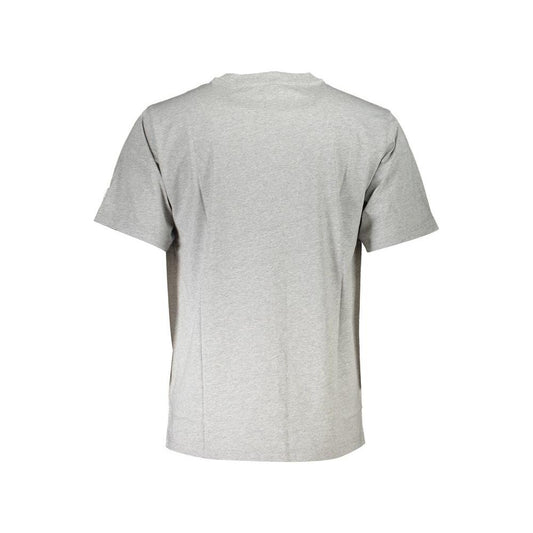 North Sails Gray Cotton Men T-Shirt North Sails