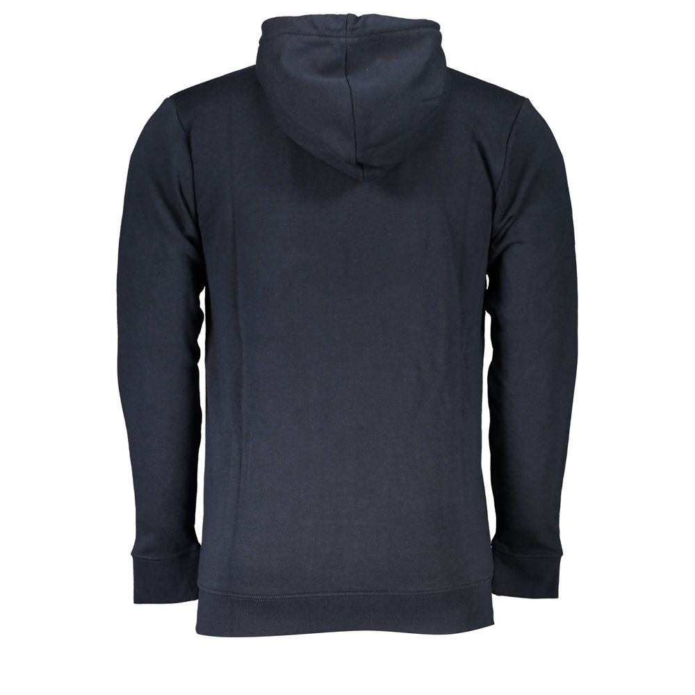 Cavalli Class Blue Cotton Men Sweater Cavalli Class