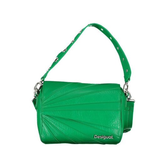 Desigual Green Polyethylene Handbag Desigual