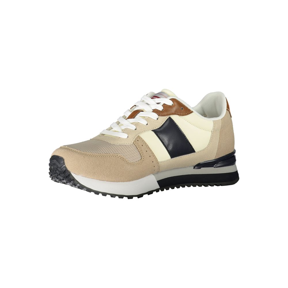 Carrera Beige Polyester Sneaker Carrera