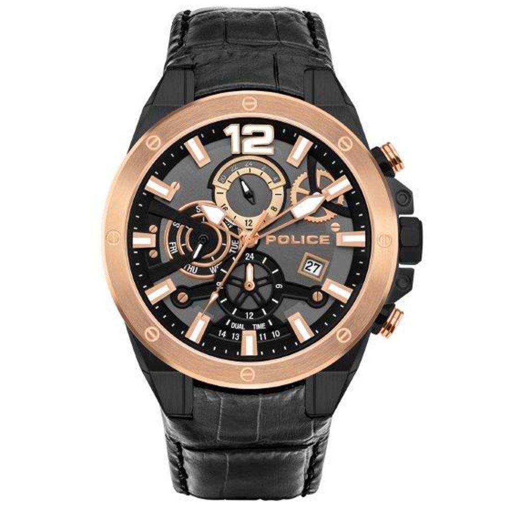 Police Rose Gold Men Watch Police