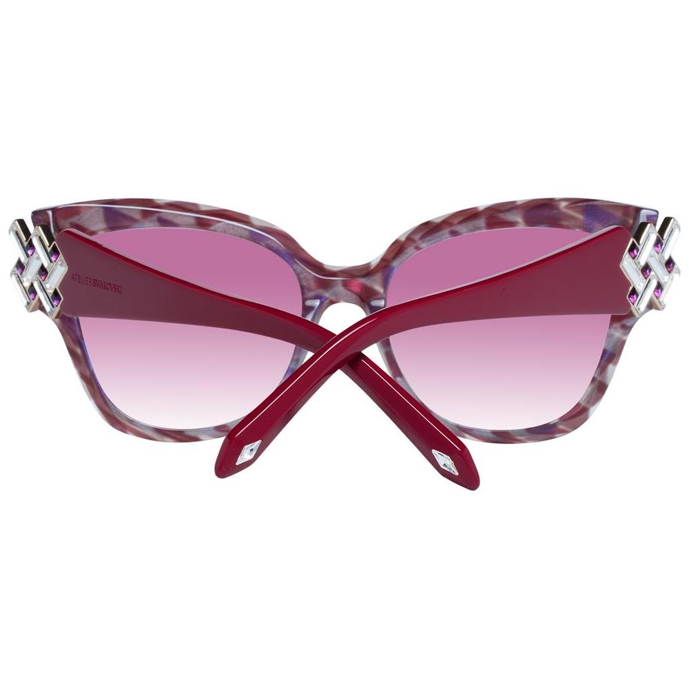 Atelier Swarovski Purple Women Sunglasses Atelier Swarovski