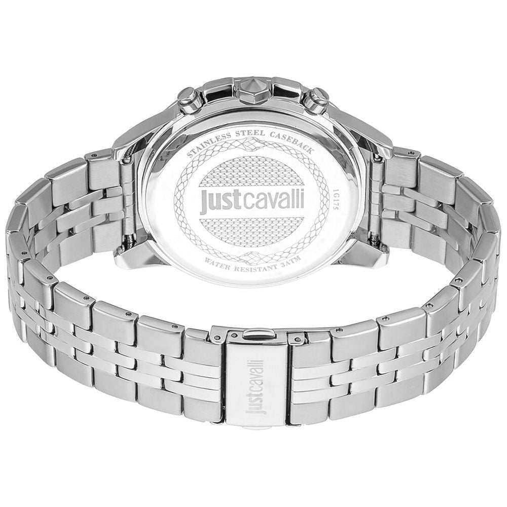 Just Cavalli Silver Men Watch Just Cavalli