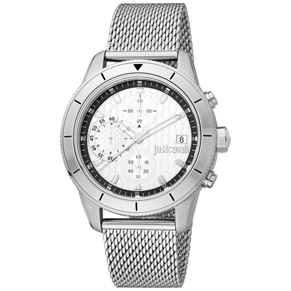 Just Cavalli Silver Men Watch