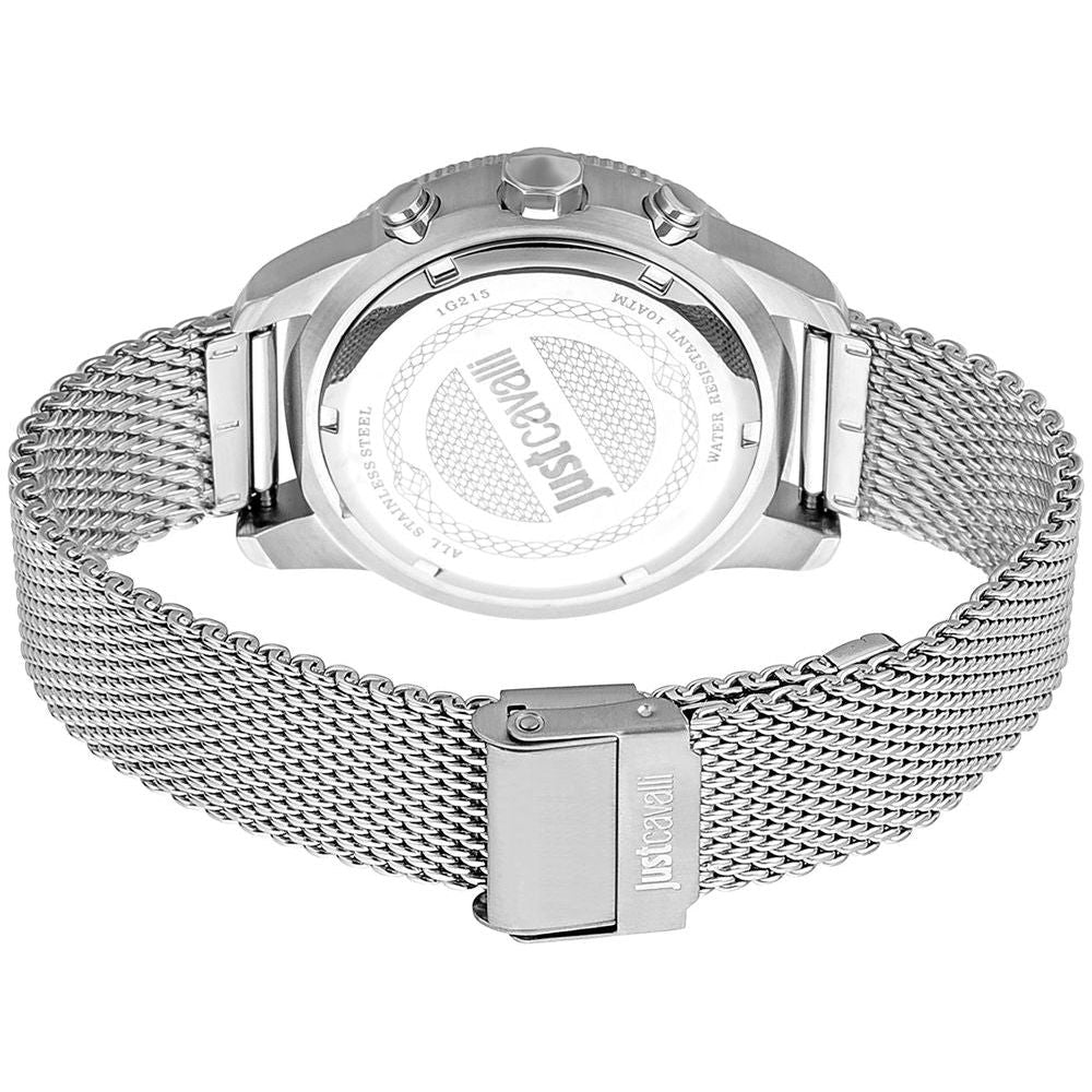 Just Cavalli Silver Men Watch