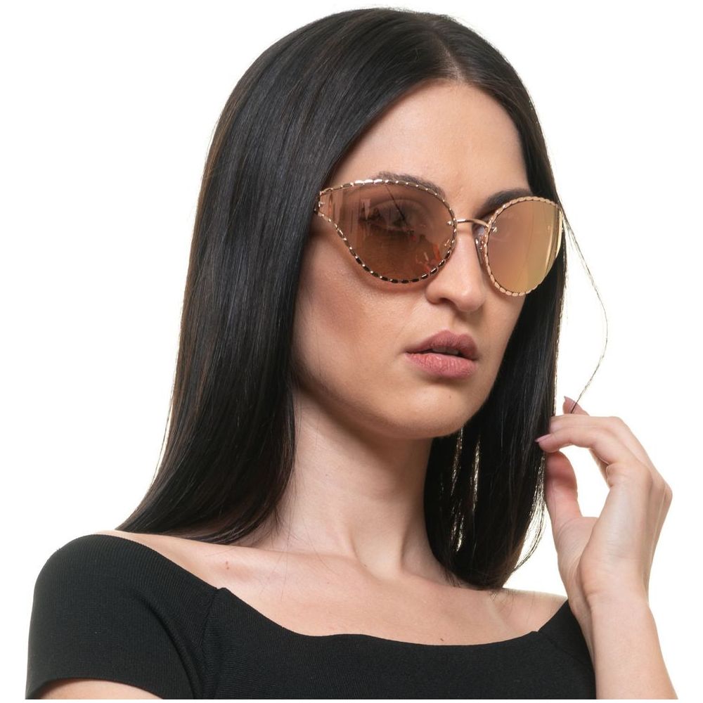 Roberto Cavalli Rose Gold Women Sunglasses Roberto Cavalli