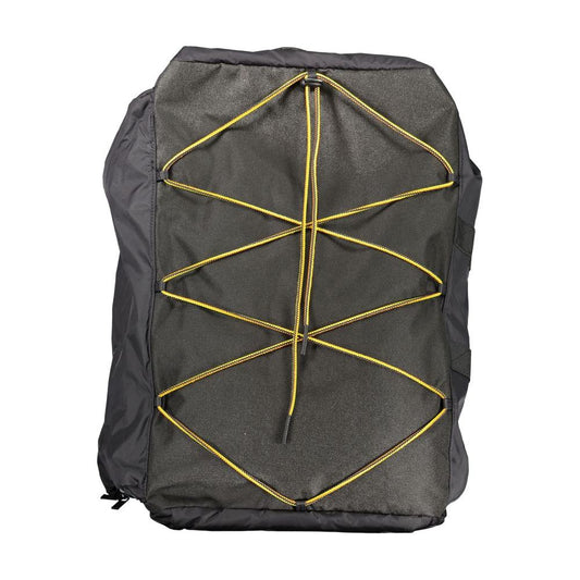 Black Polyester Backpack