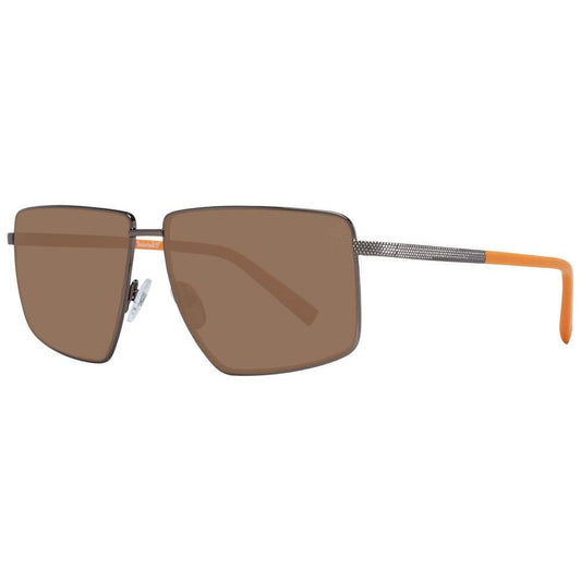 Timberland Brown Metal Sunglasses