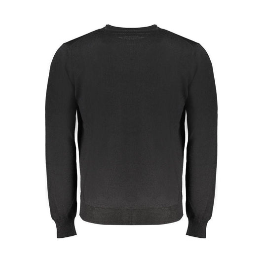 Harmont & Blaine Black Wool Sweater Harmont & Blaine