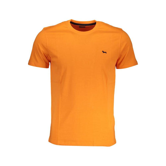 Harmont & Blaine Orange Cotton T-Shirt Harmont & Blaine