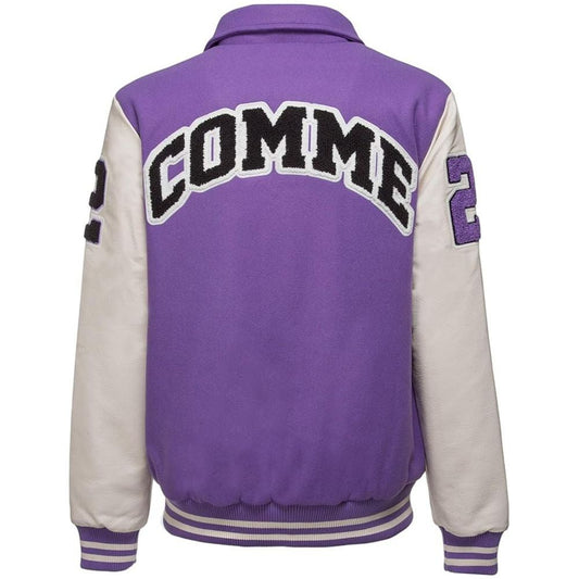 Purple Polyester Jacket