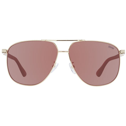 BMW Gold Metal Sunglasses