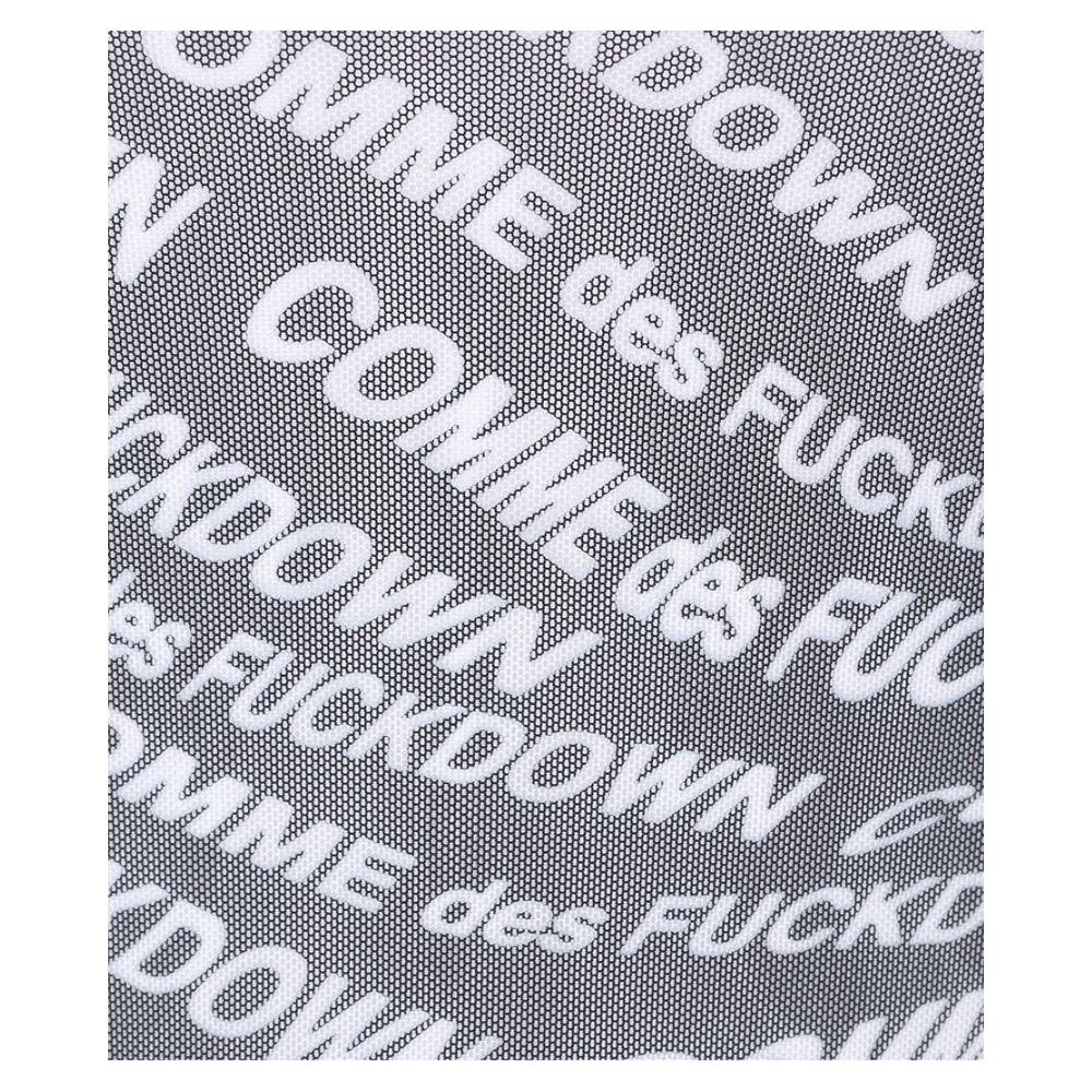 Comme Des Fuckdown Black Polyester Tops & T-Shirt Comme Des Fuckdown