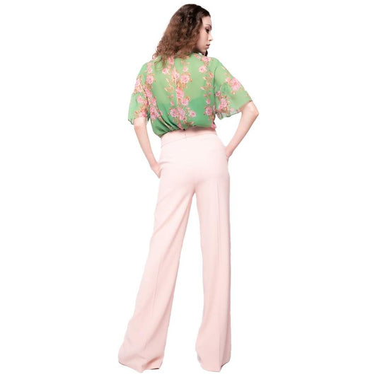 PINKO Pink Polyester Women Pants PINKO