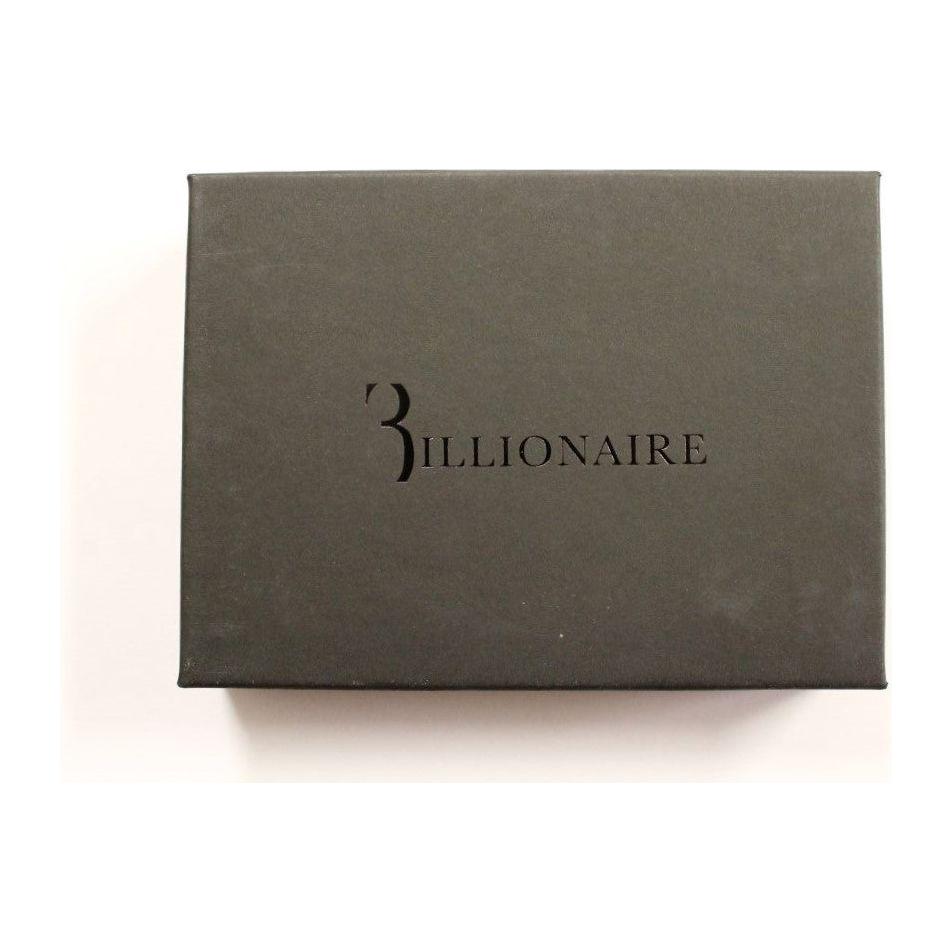 Billionaire Italian Couture Brown Leather Cardholder Wallet