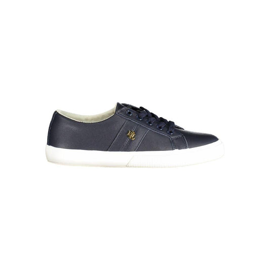 Ralph Lauren Blue Polyester Sneaker Ralph Lauren