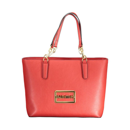 Valentino Bags Red Polyethylene Handbag Valentino Bags