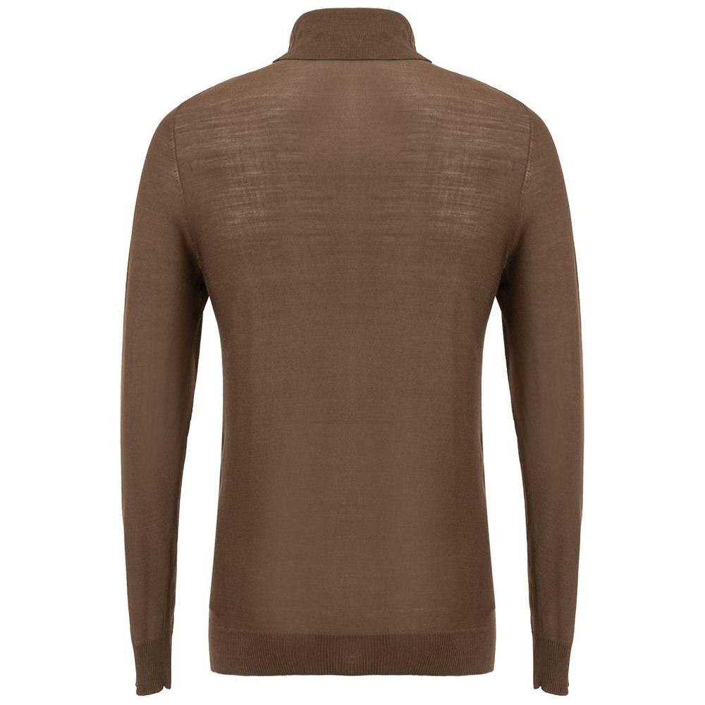 Brioni Brown Cashmere Sweater Brioni