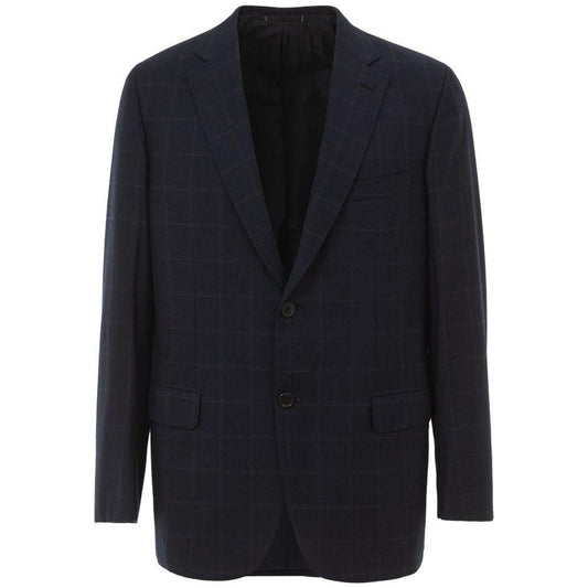 Brioni Blue Wool Blazer Brioni