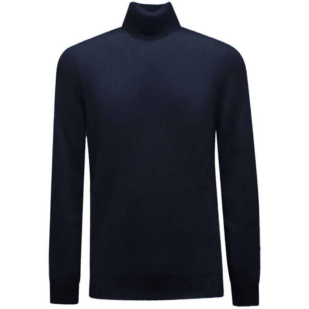 Alpha Studio Blue Cashmere Sweater Alpha Studio