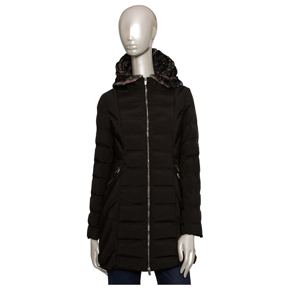 Baldinini Trend Black Polyester Women Jacket Baldinini Trend