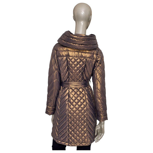 Baldinini Trend Brown Polyester Women Jacket Baldinini Trend