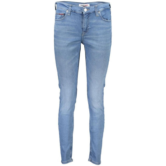 Tommy Hilfiger Light Blue Cotton Jeans & Pant Tommy Hilfiger