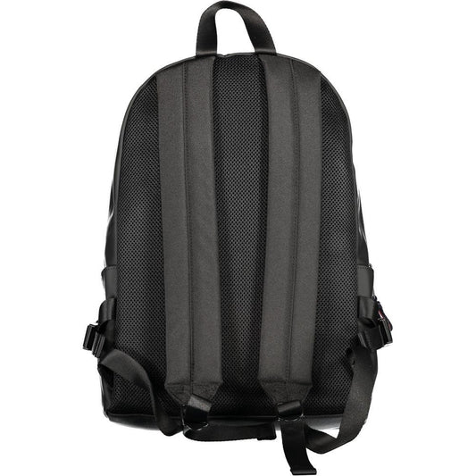 Tommy Hilfiger Black Polyester Backpack Tommy Hilfiger