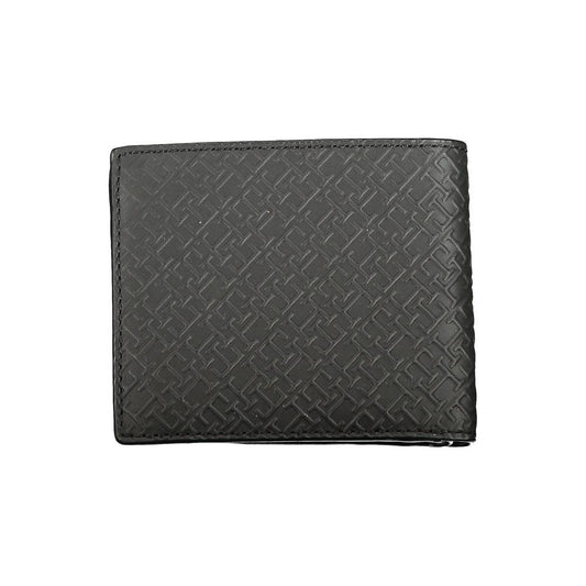 Tommy Hilfiger Black Leather Wallet Tommy Hilfiger