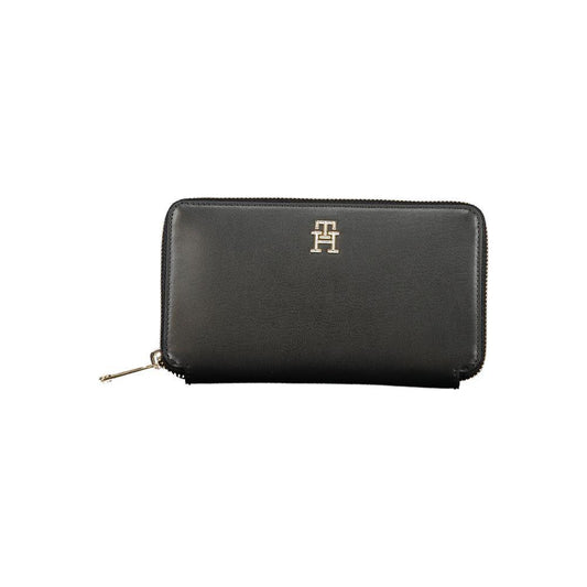 Tommy Hilfiger Black Polyethylene Wallet Tommy Hilfiger