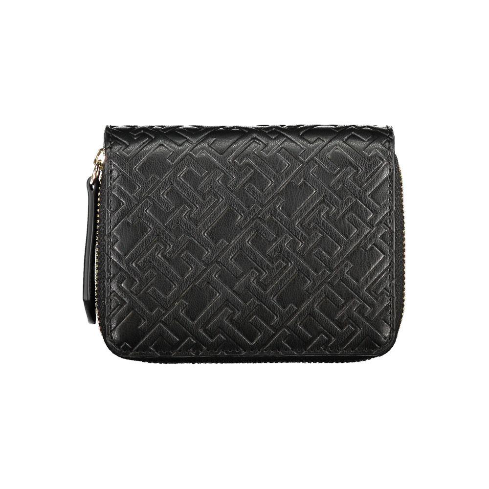 Tommy Hilfiger Black Polyethylene Wallet Tommy Hilfiger