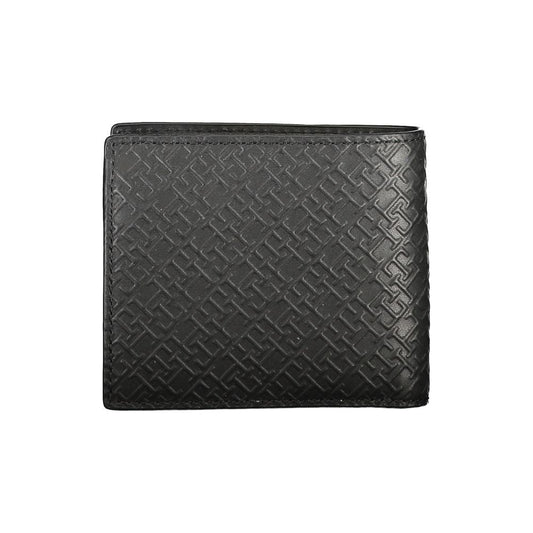 Tommy Hilfiger Black Leather Wallet Tommy Hilfiger