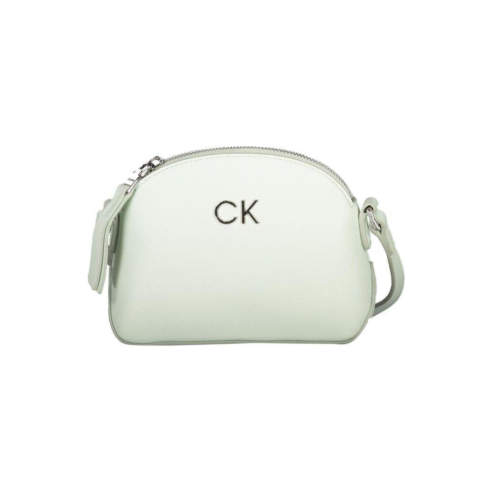 Calvin Klein Green Polyethylene Handbag Calvin Klein