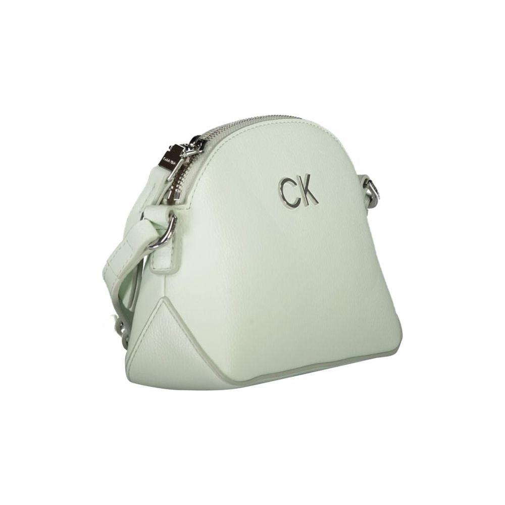 Calvin Klein Green Polyethylene Handbag Calvin Klein