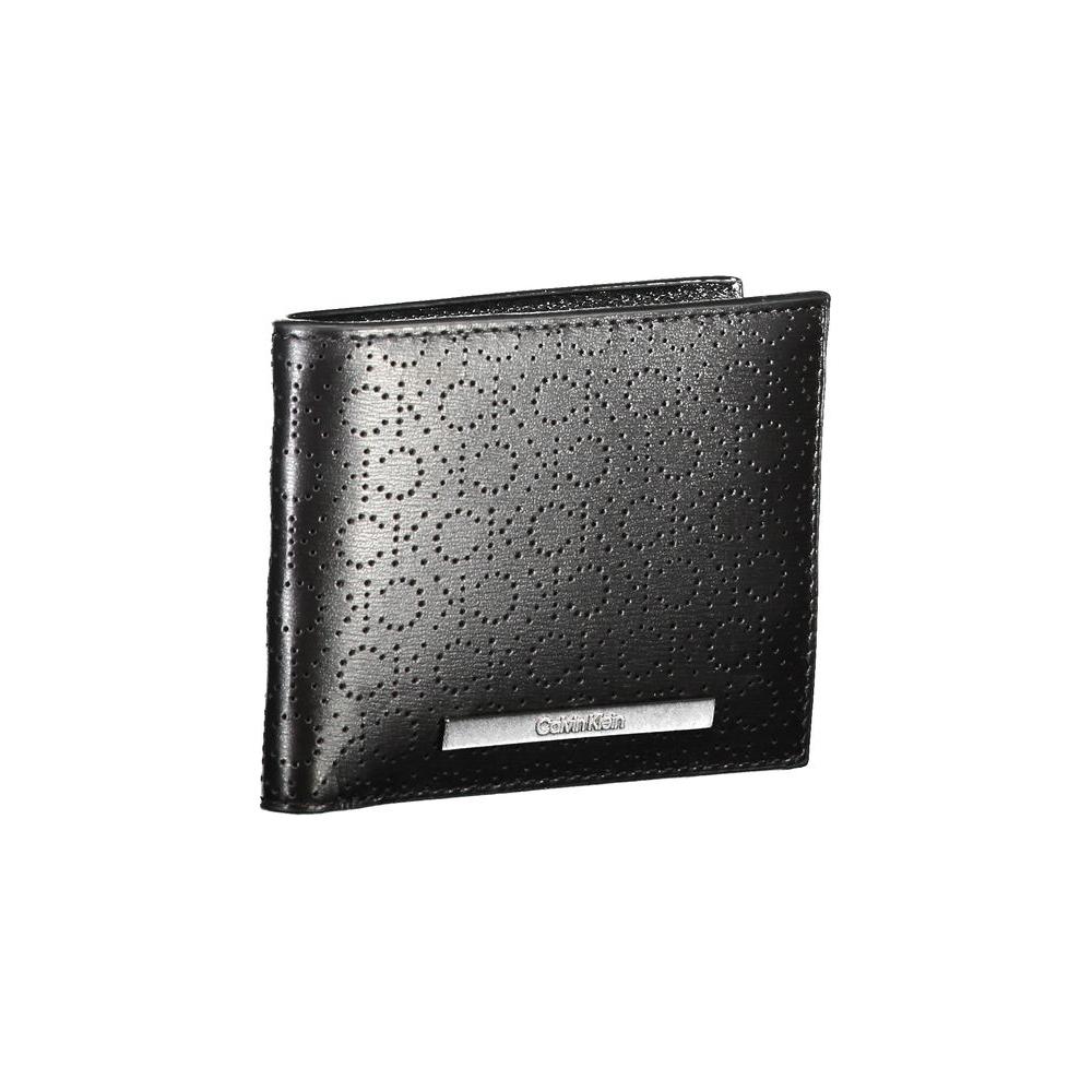 Calvin Klein Black Leather Wallet Calvin Klein