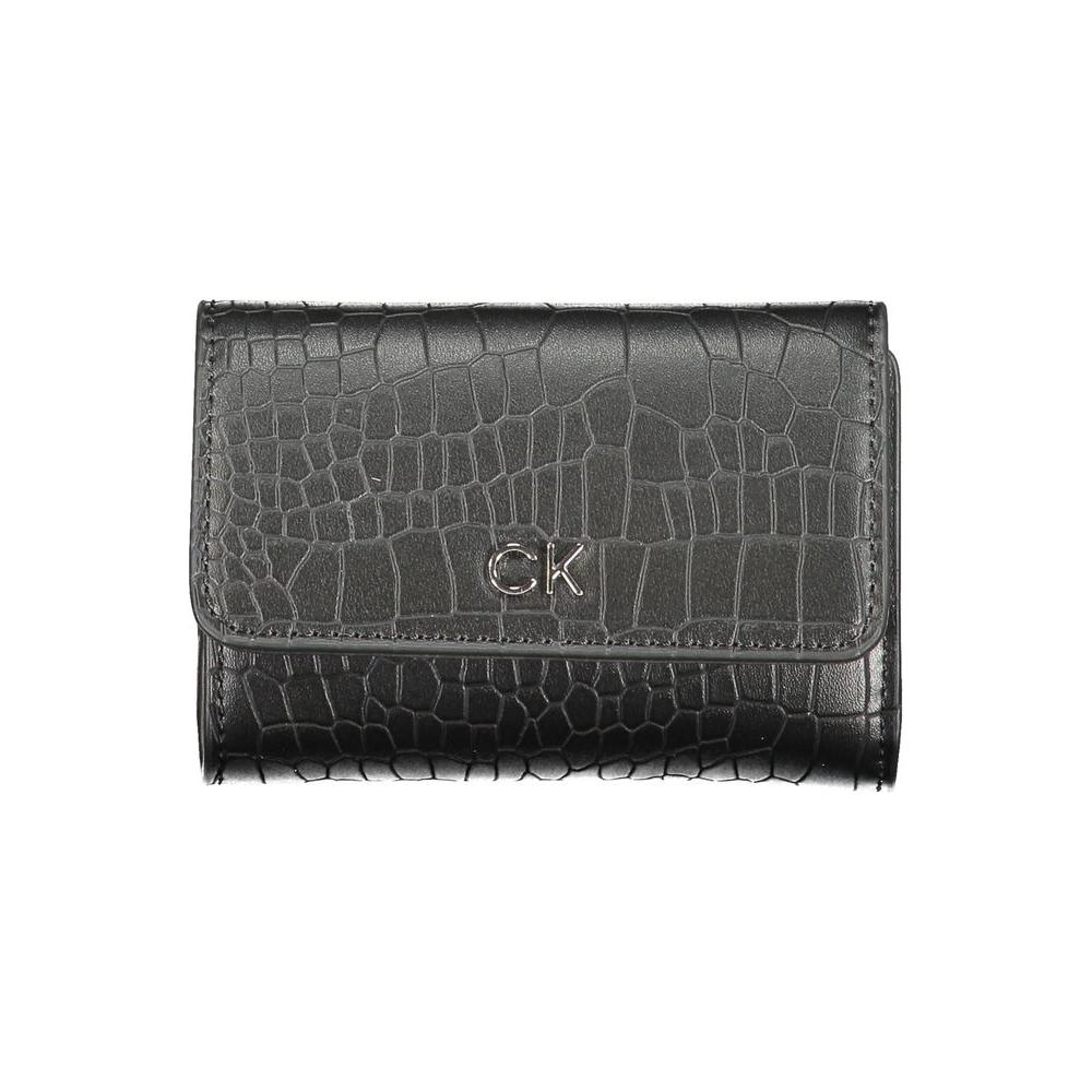 Calvin Klein Black Polyester Wallet Calvin Klein