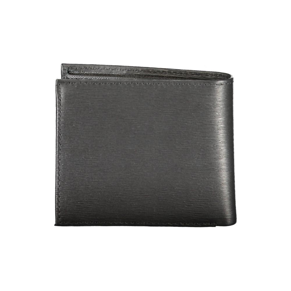 Tommy Hilfiger Black Leather Wallet Tommy Hilfiger