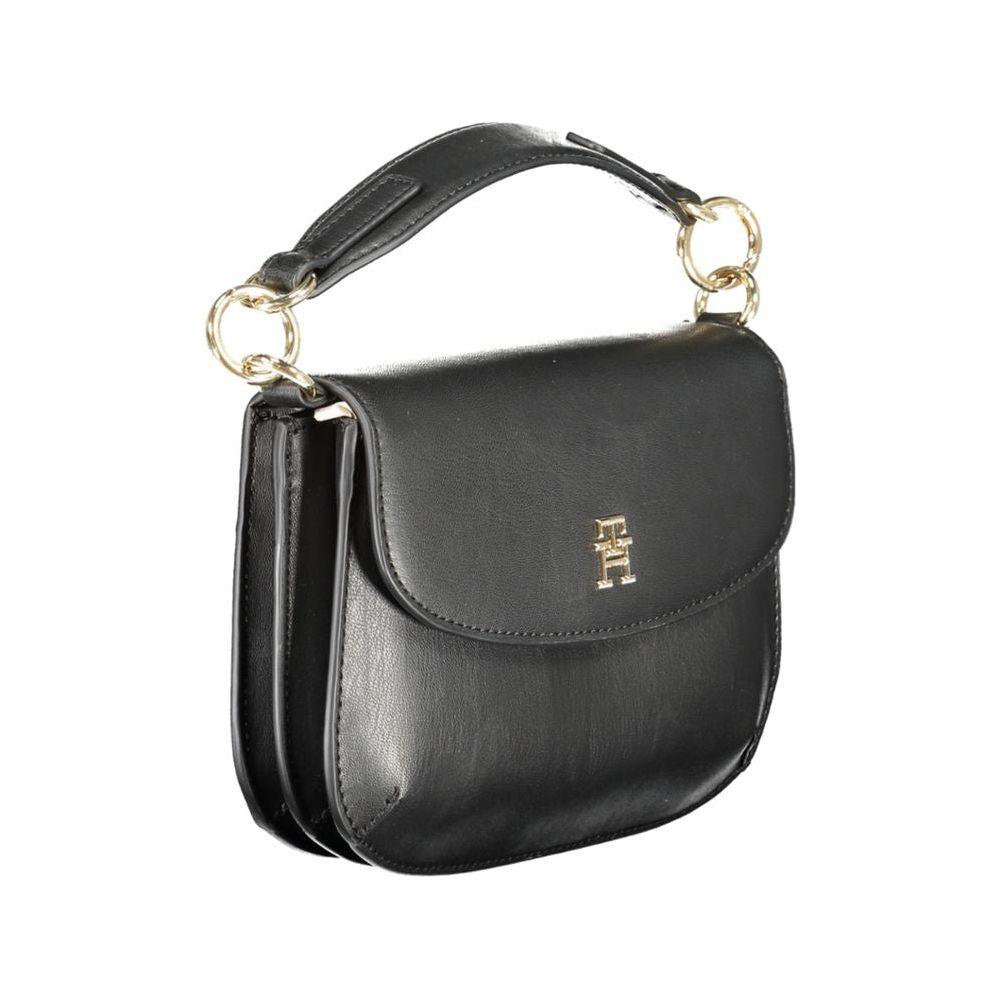 Tommy Hilfiger Black Polyethylene Handbag Tommy Hilfiger