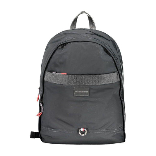 Tommy Hilfiger Black Polyester Backpack Tommy Hilfiger