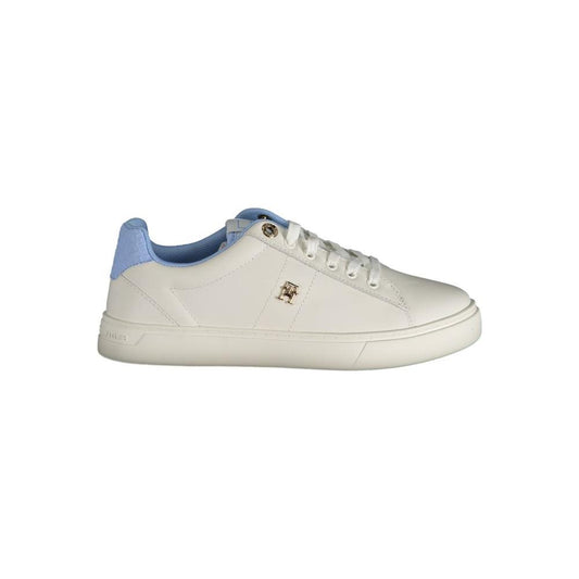 Tommy Hilfiger Light Blue Polyester Sneaker Tommy Hilfiger