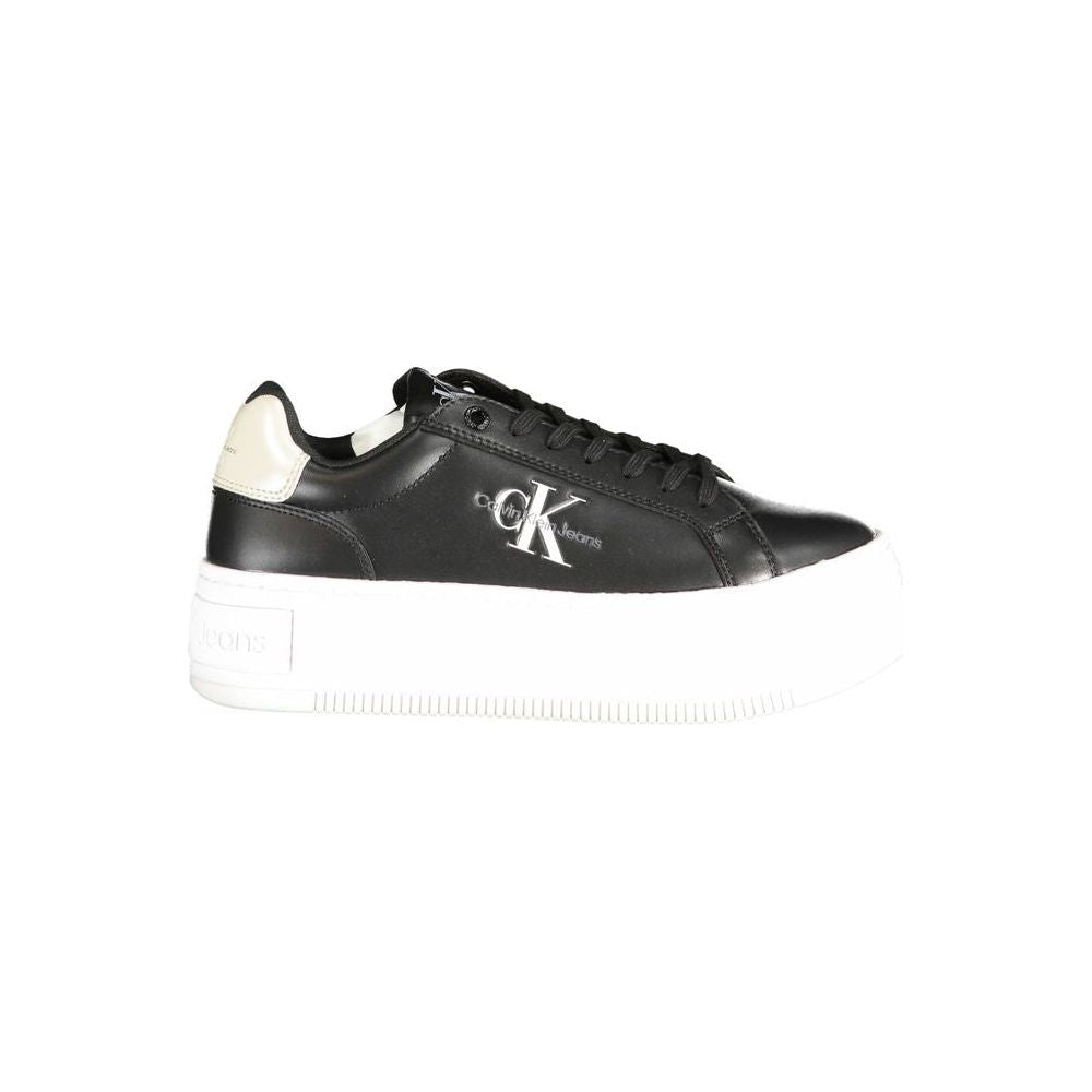 Calvin Klein Black Polyester Sneaker Calvin Klein