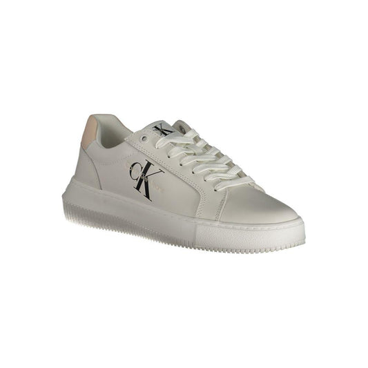 Calvin Klein White Polyester Sneaker Calvin Klein