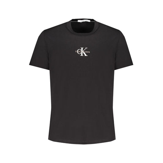 Calvin Klein Black Cotton T-Shirt Calvin Klein