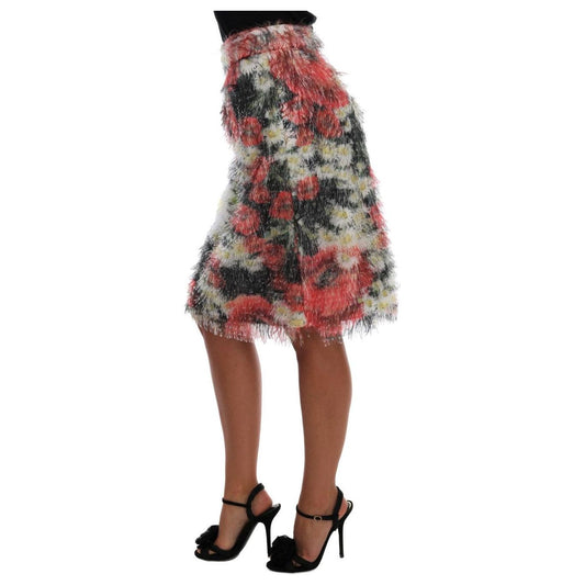 Dolce & Gabbana Floral Elegance Knee-Length Skirt Dolce & Gabbana