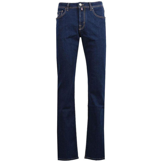 Jacob Cohen Blue Cotton Jeans & Pant Jacob Cohen