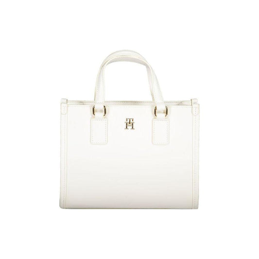 Tommy Hilfiger White Polyethylene Handbag Tommy Hilfiger