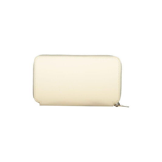 Tommy Hilfiger Beige Polyethylene Wallet Tommy Hilfiger