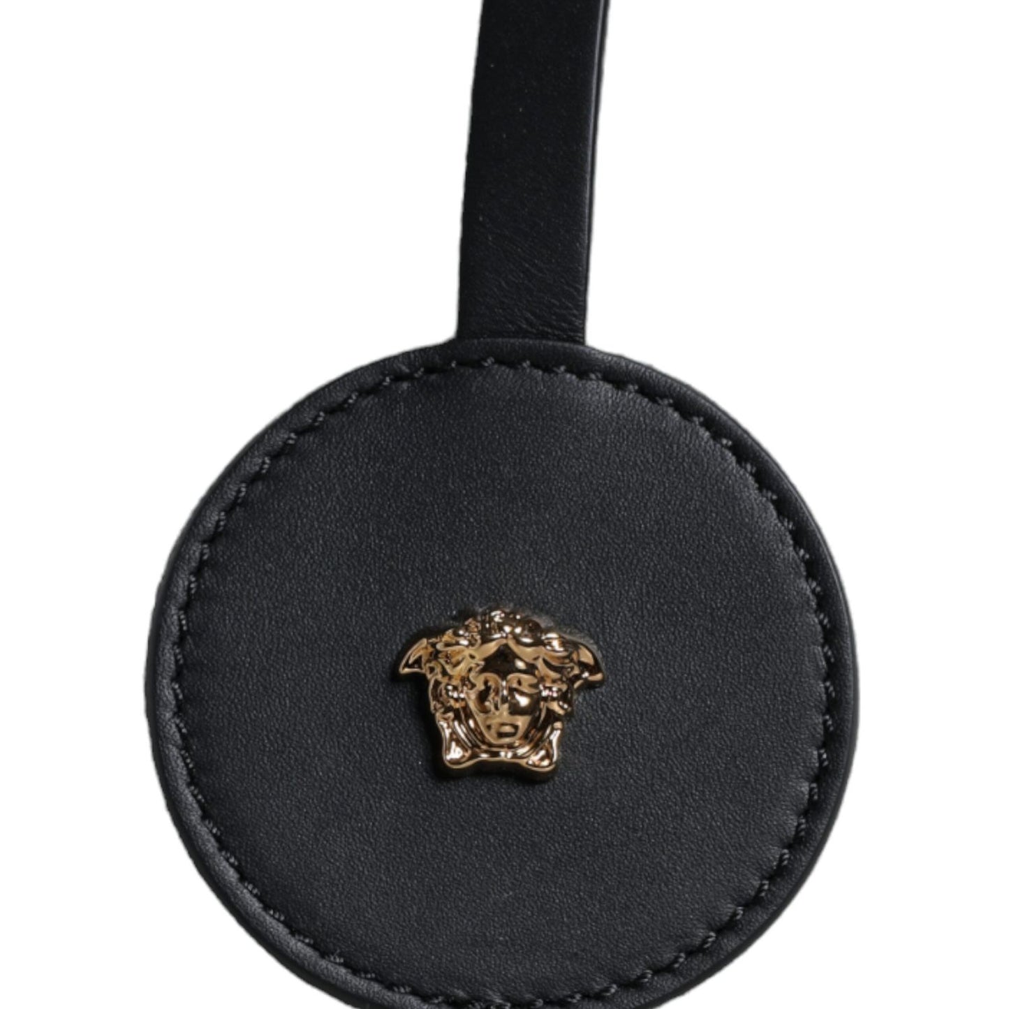 Versace White Top Handle Canvas Leather Logo Crossbody Tote Bag Versace