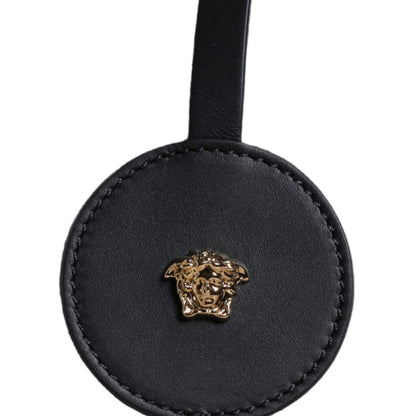 Versace White Top Handle Canvas Leather Logo Crossbody Tote Bag Versace