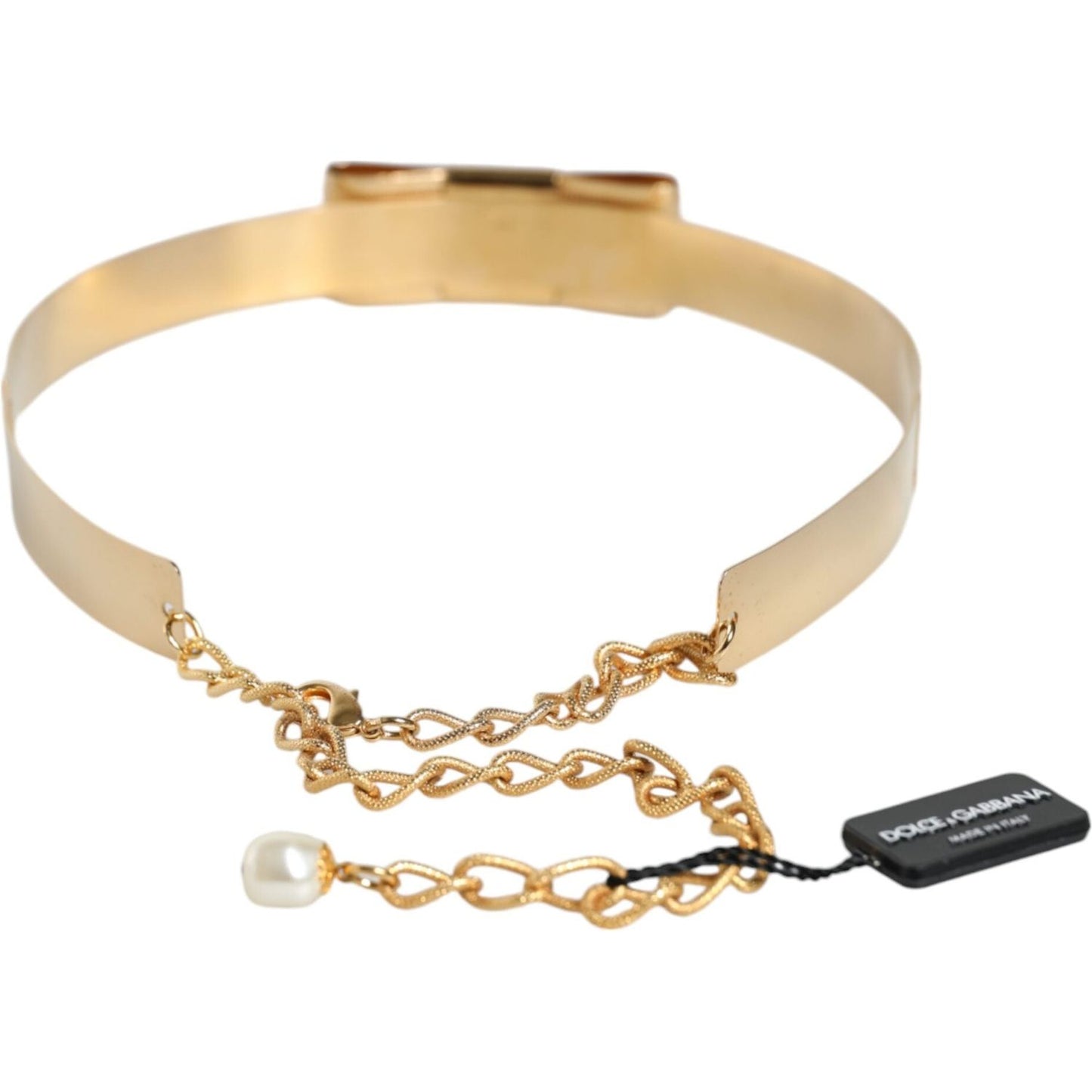 Dolce & Gabbana Gold Brass Adjustable Women Waist Chain Belt Dolce & Gabbana